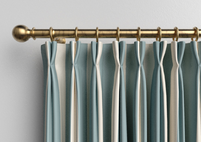 The British Stripe Co. Henry, Derwent No.1 - Made to Measure Curtains - Image 10